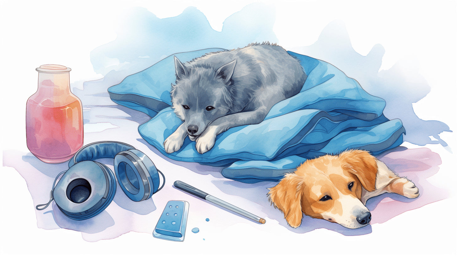 Dog anxiety relief products