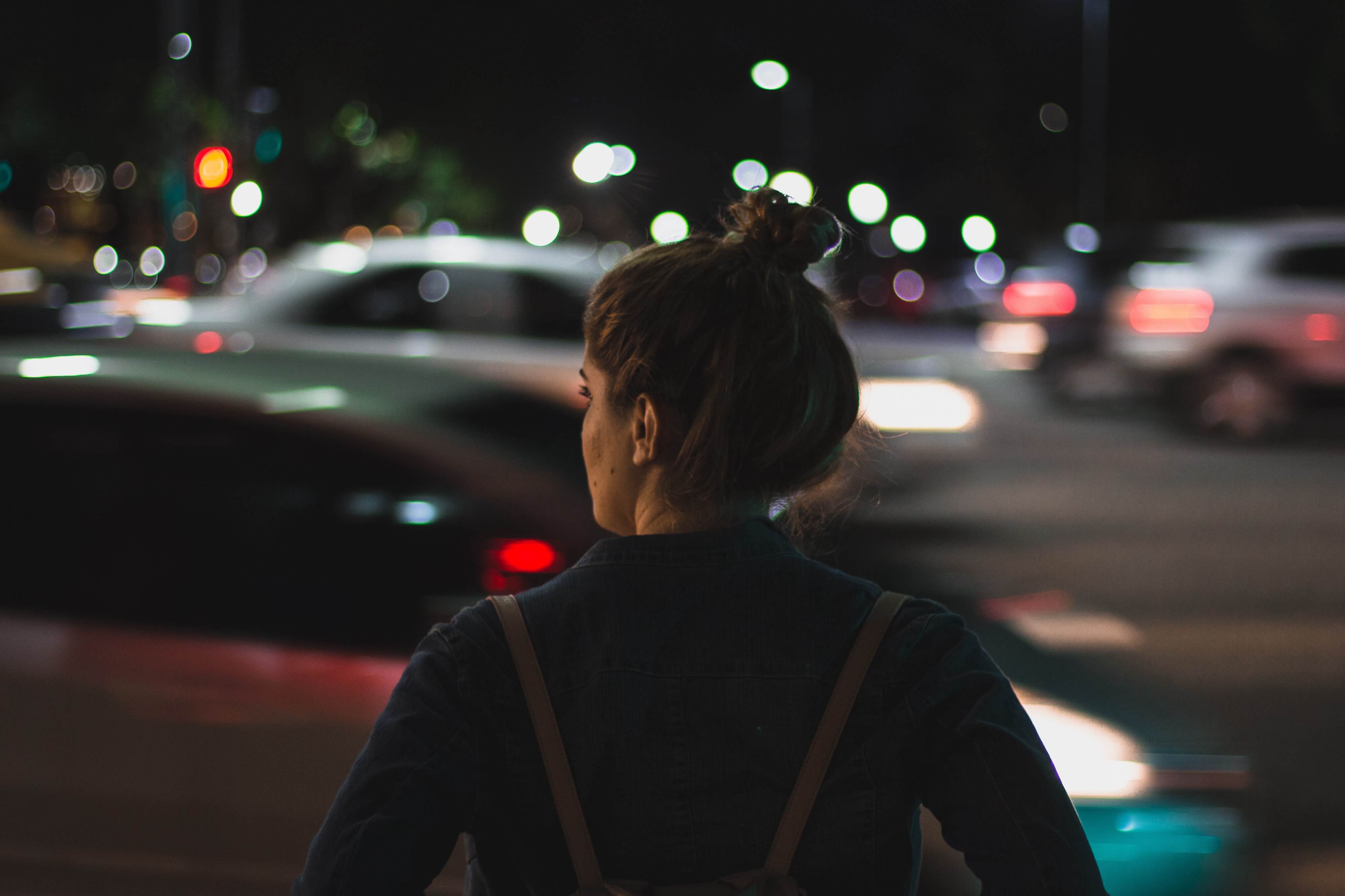 how to stay safe at night using rape alarms