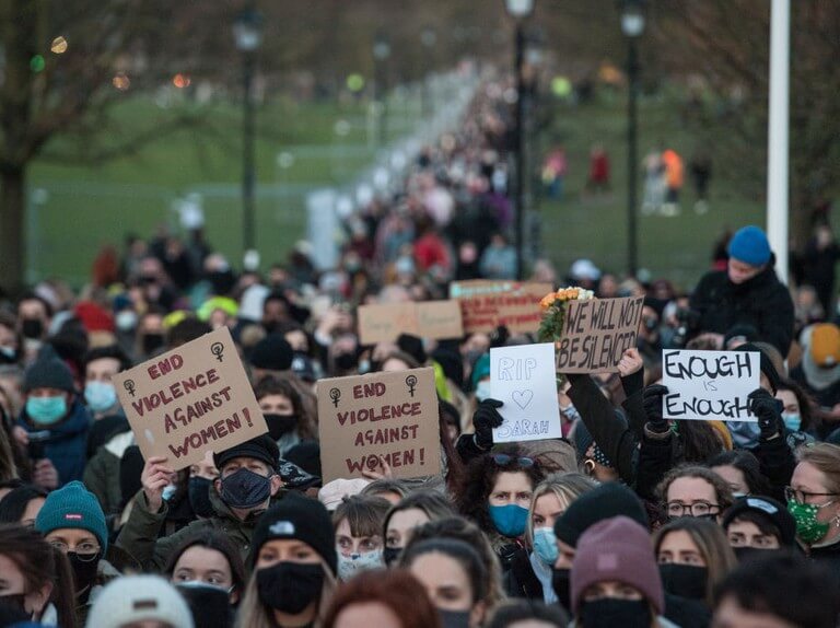 are the uk streets safe for women in England?
